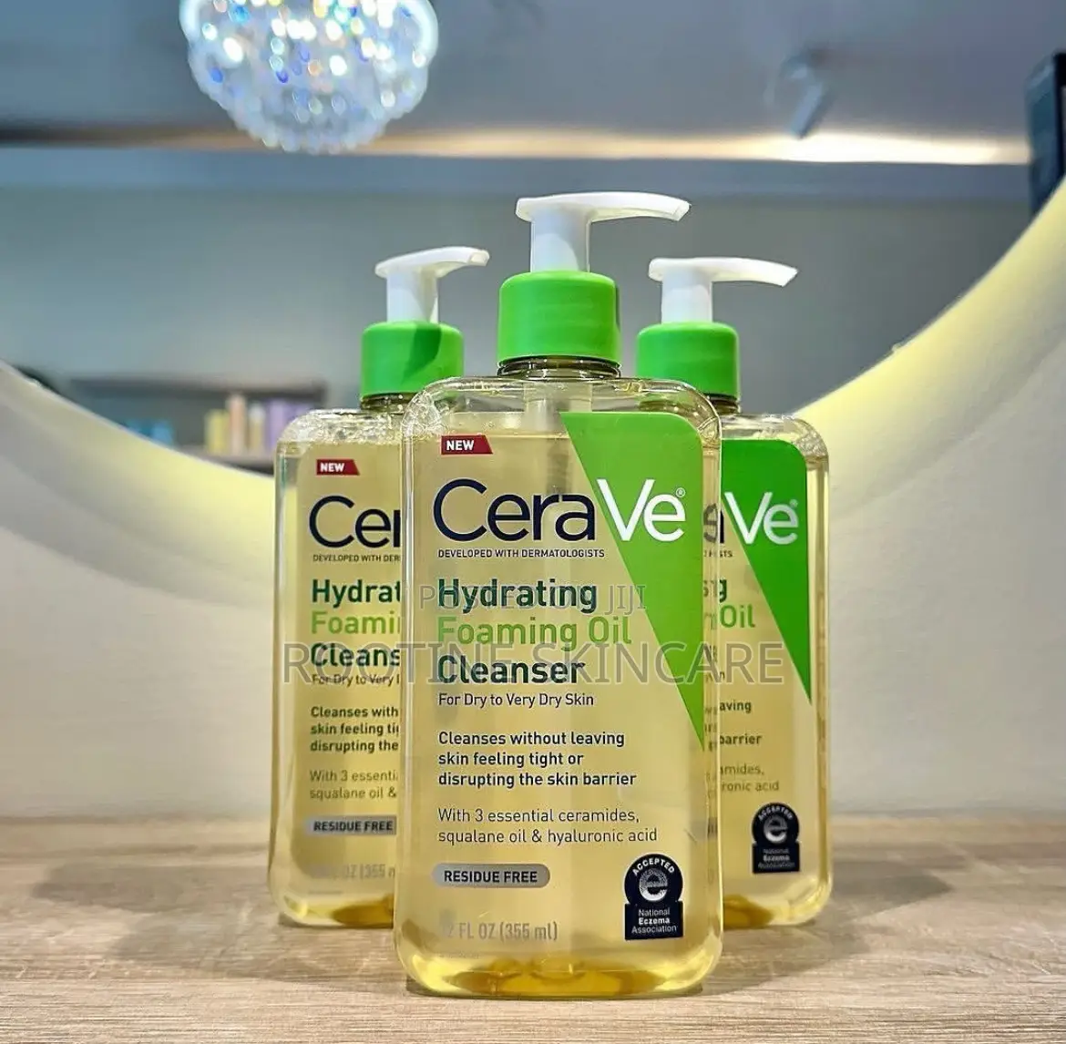 Cerave Hydrating Foaming Oil Cleanser