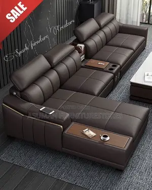 Executive Leather Sofa Set Call Us On