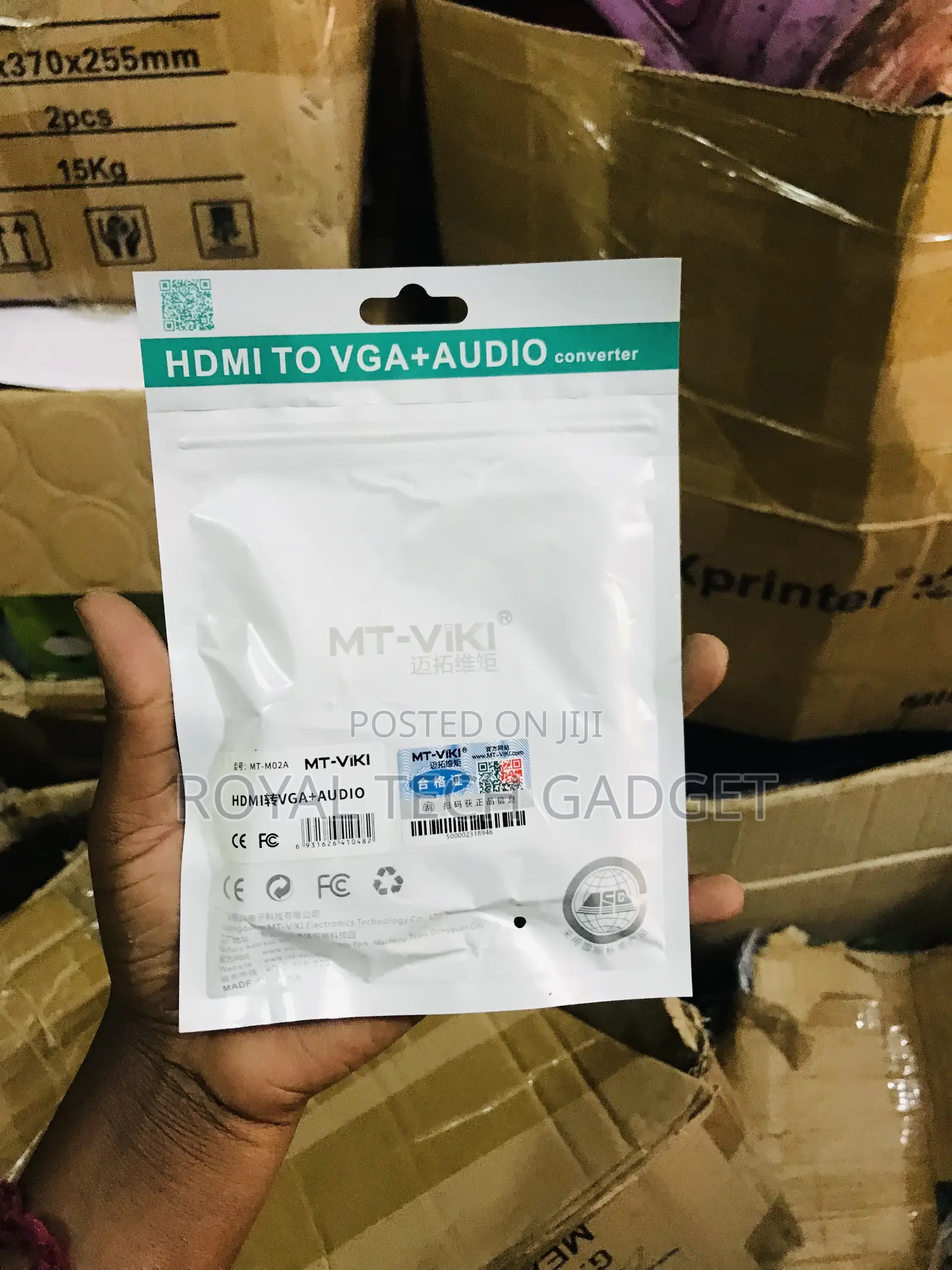 Hdmi To Vga With Audio Converter