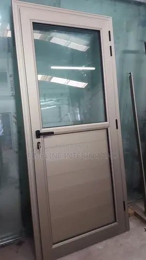 Grey Aluminum Door Profile