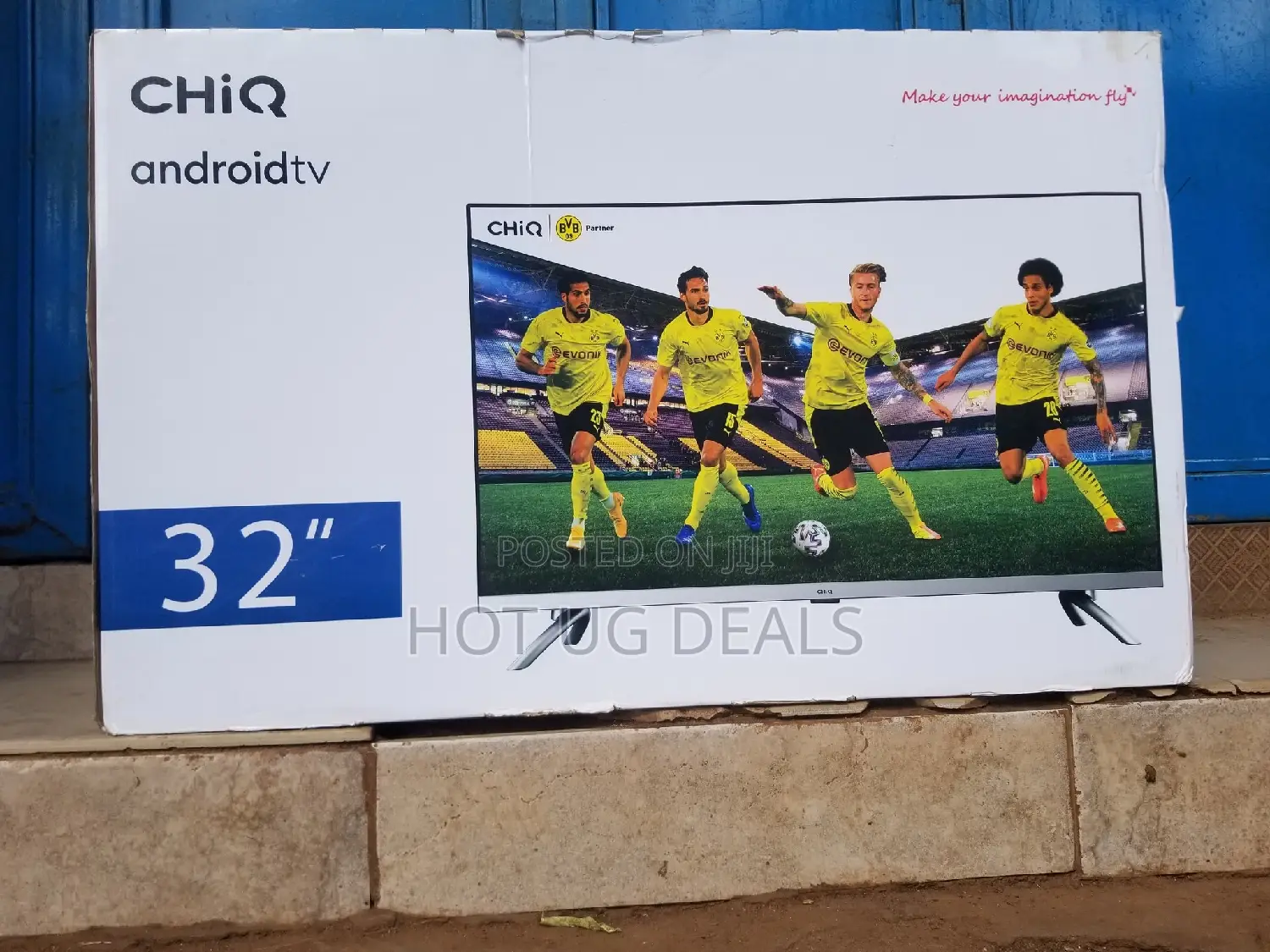 Chiq 32 Inch Frameless Android Smart Led Tv