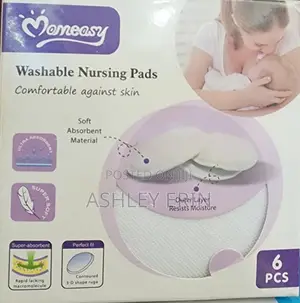 6pcs Momeasy Washable Nursing Pads
