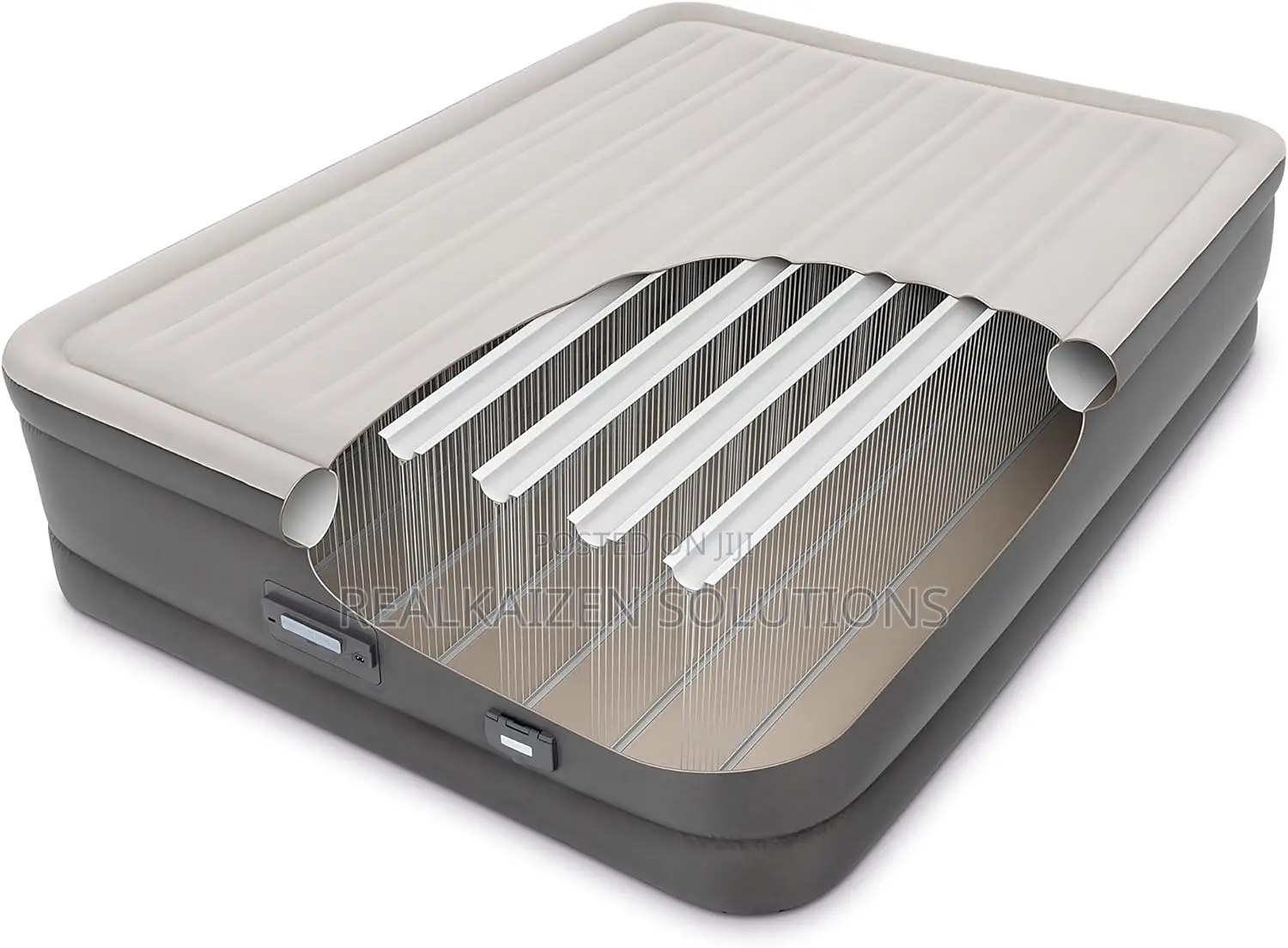 INTEX Premaire Queen Dream Support Airbed| Headrest| Pump