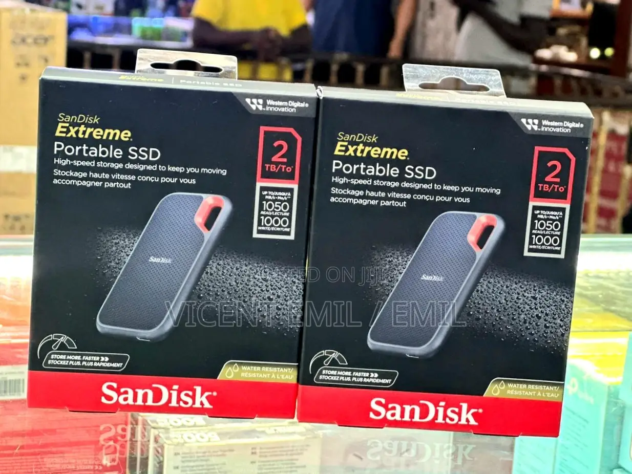 Sandisk Extrem Portable External SSD 2tb