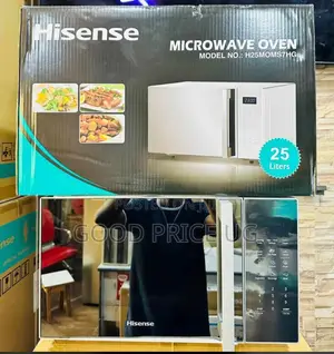 25 Litres Hisense Microwave With Grill Function.