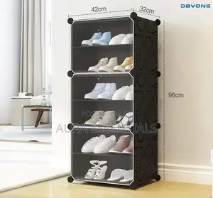 Plastic Detachable Shoe Cabinet