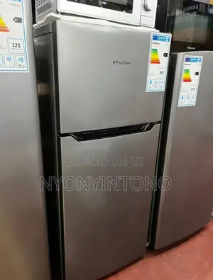 Hisense 160litres Frost Free Double Door Refrigerator.