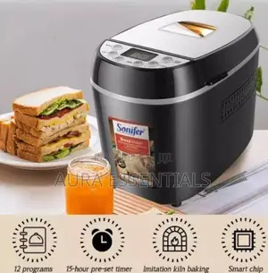 Sonifer SF-4005 Automatic Digital Bread Machine,