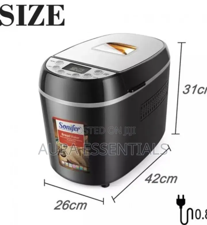 Sonifer SF-4005 Automatic Digital Bread Machine,