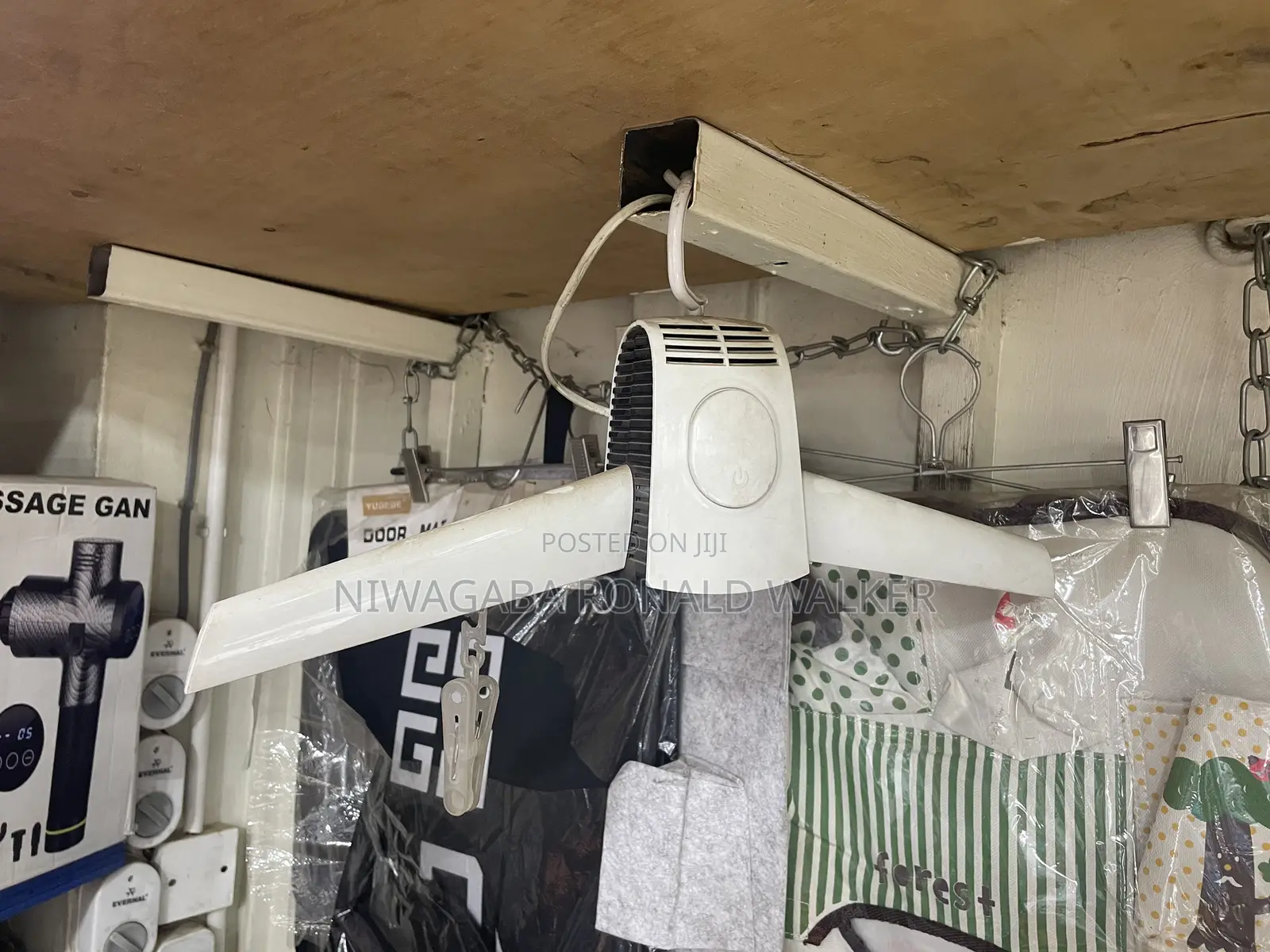 Portable Electric Clothes Drying Rack Folding Laundry Hanger