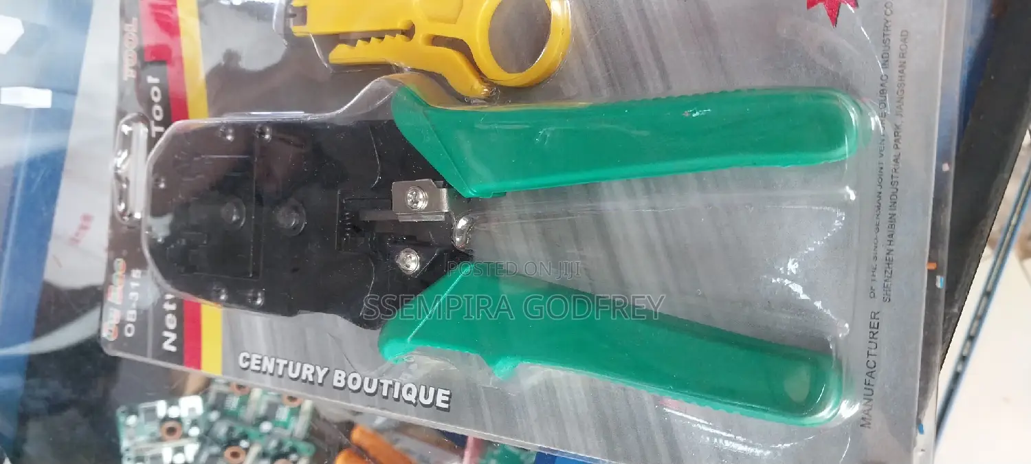 RJ 45 Network Cable Crimping Tool
