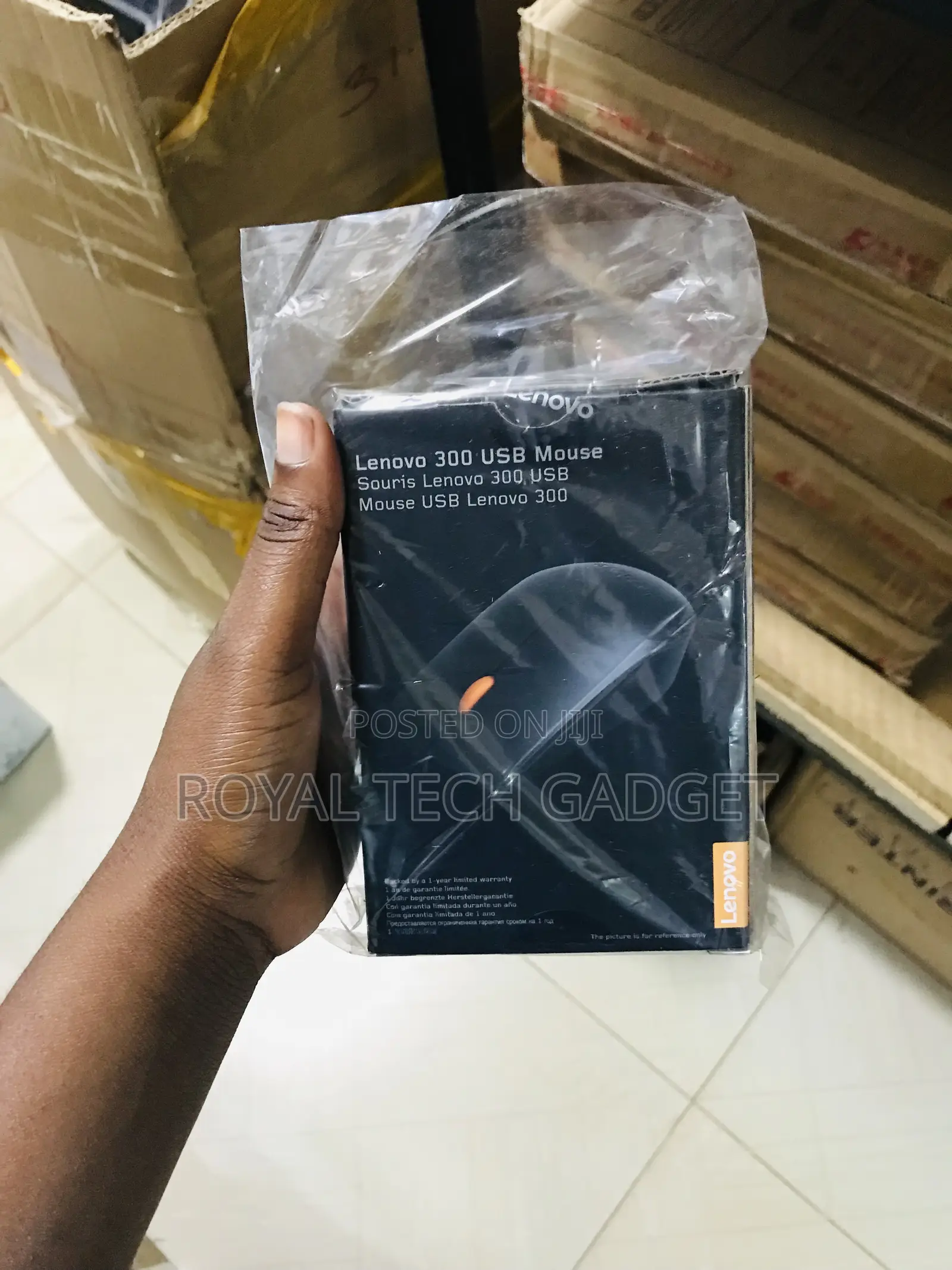 Lenovo 300 Wired Usb Mouse Original