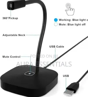 Promate Omnidirectional Usb Desktop Microphone