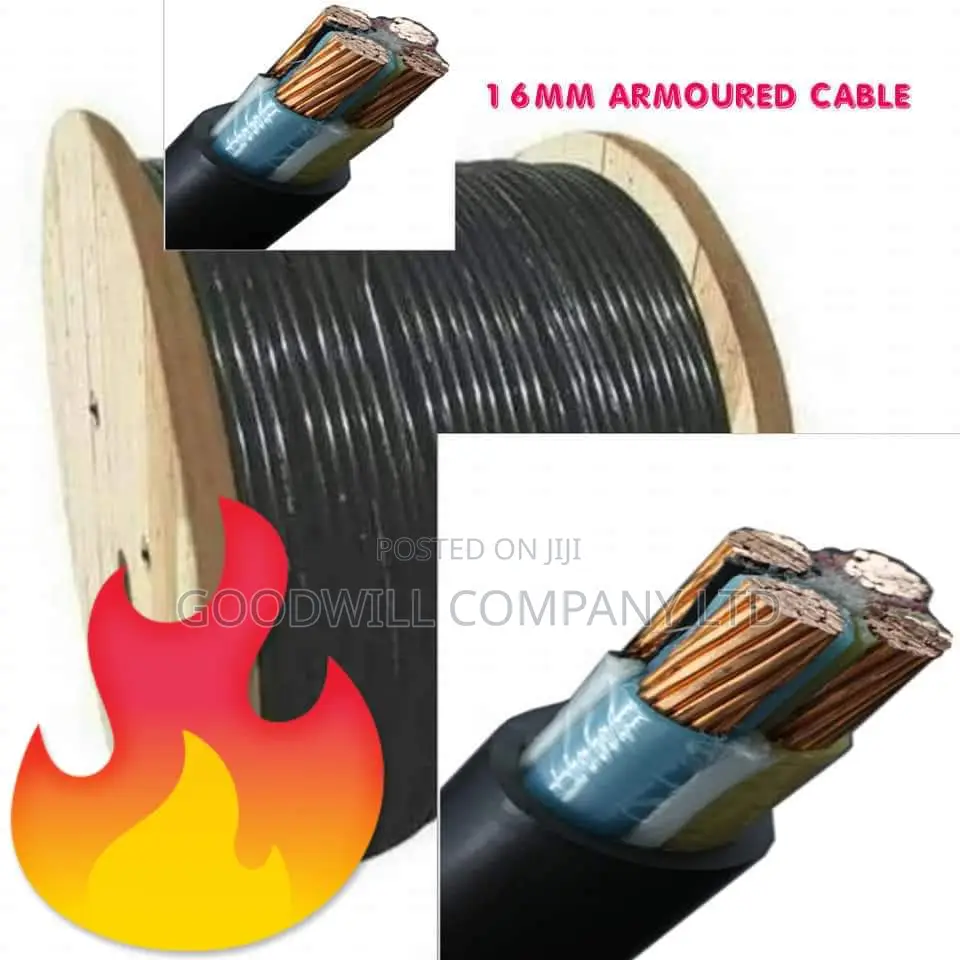 16mm 4core Armoured / Underground Cable