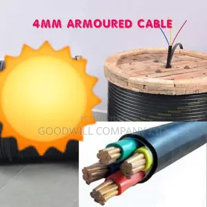 4mm Armoured Cable or Underground Cable/Wire 4core