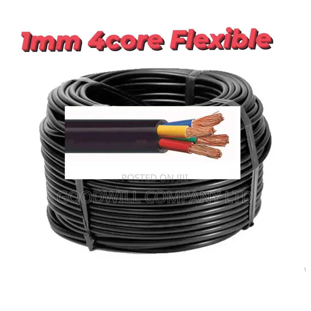 1mm 4core Flexible Cable