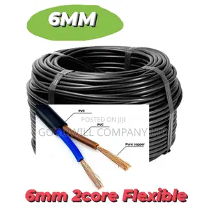 6mm 2core Flexible Cable