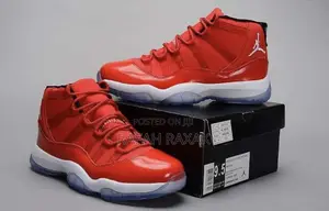 Original Nike Air Jordan 11 Retro Red Sneaker
