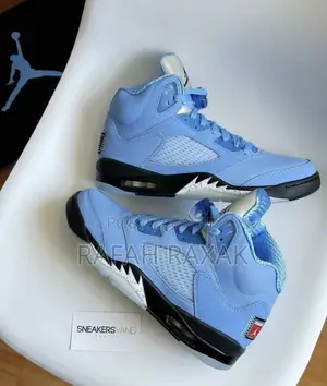 Original Air Jordan 5 Retro University Blue Sneaker
