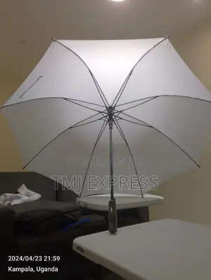 White Umbrellas