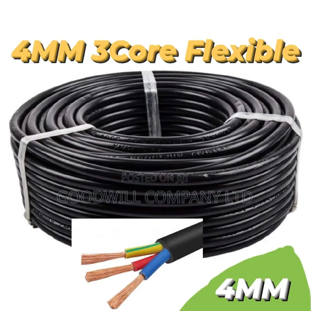 4mm 3core Flexible Cable
