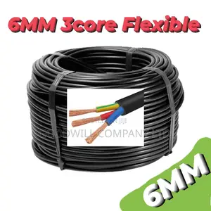 6mm 3core Flexible Cable