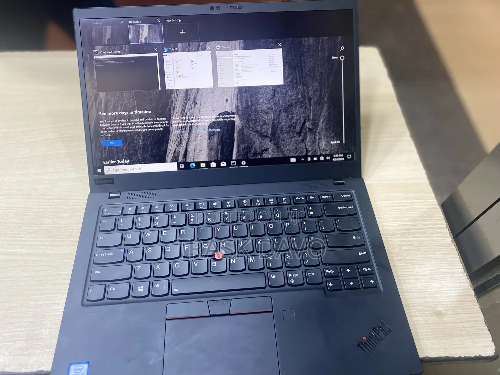 Laptop Lenovo ThinkPad X1 Carbon 16GB Intel Core I7 SSD 512GB