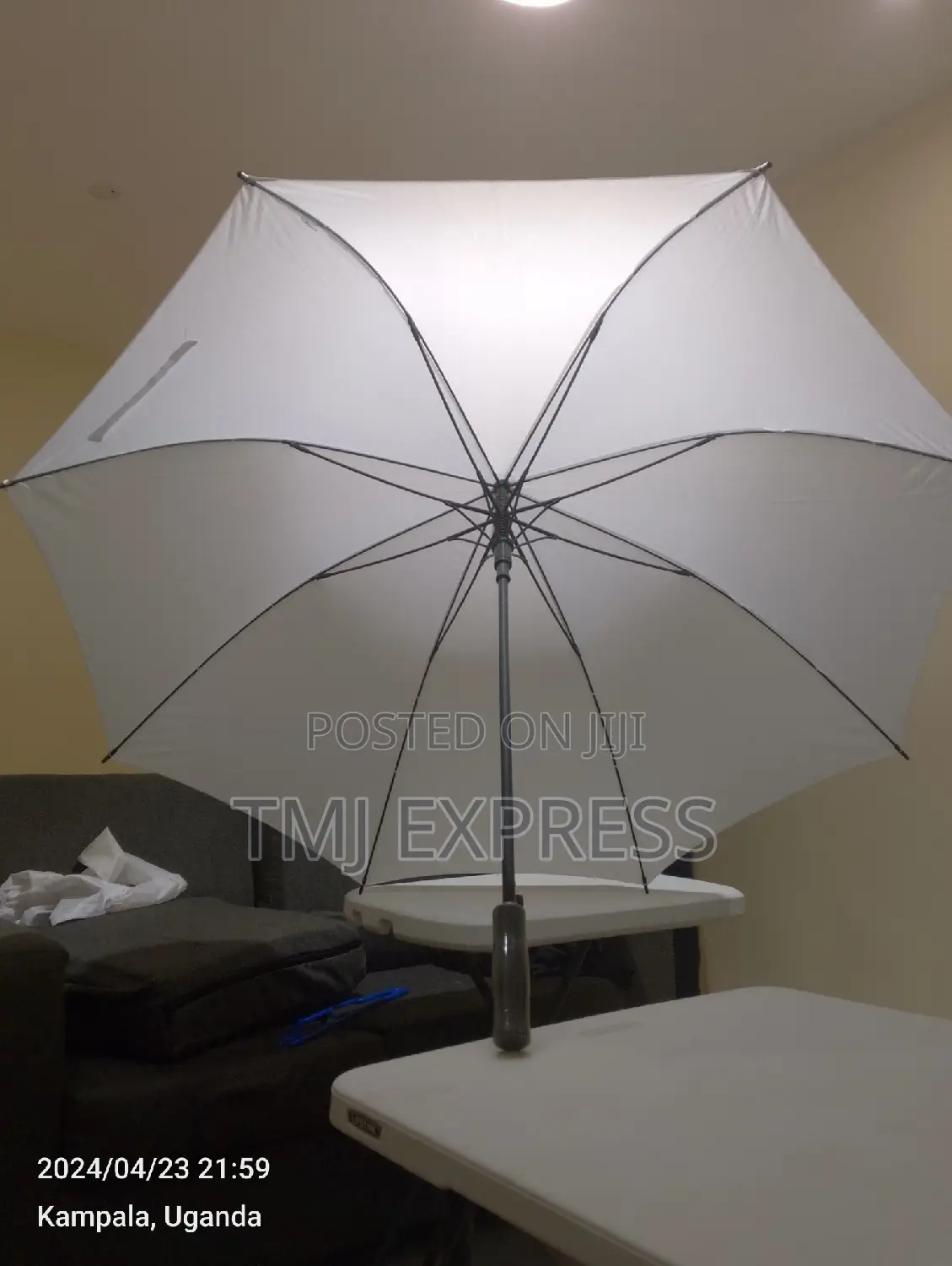 White Umbrellas