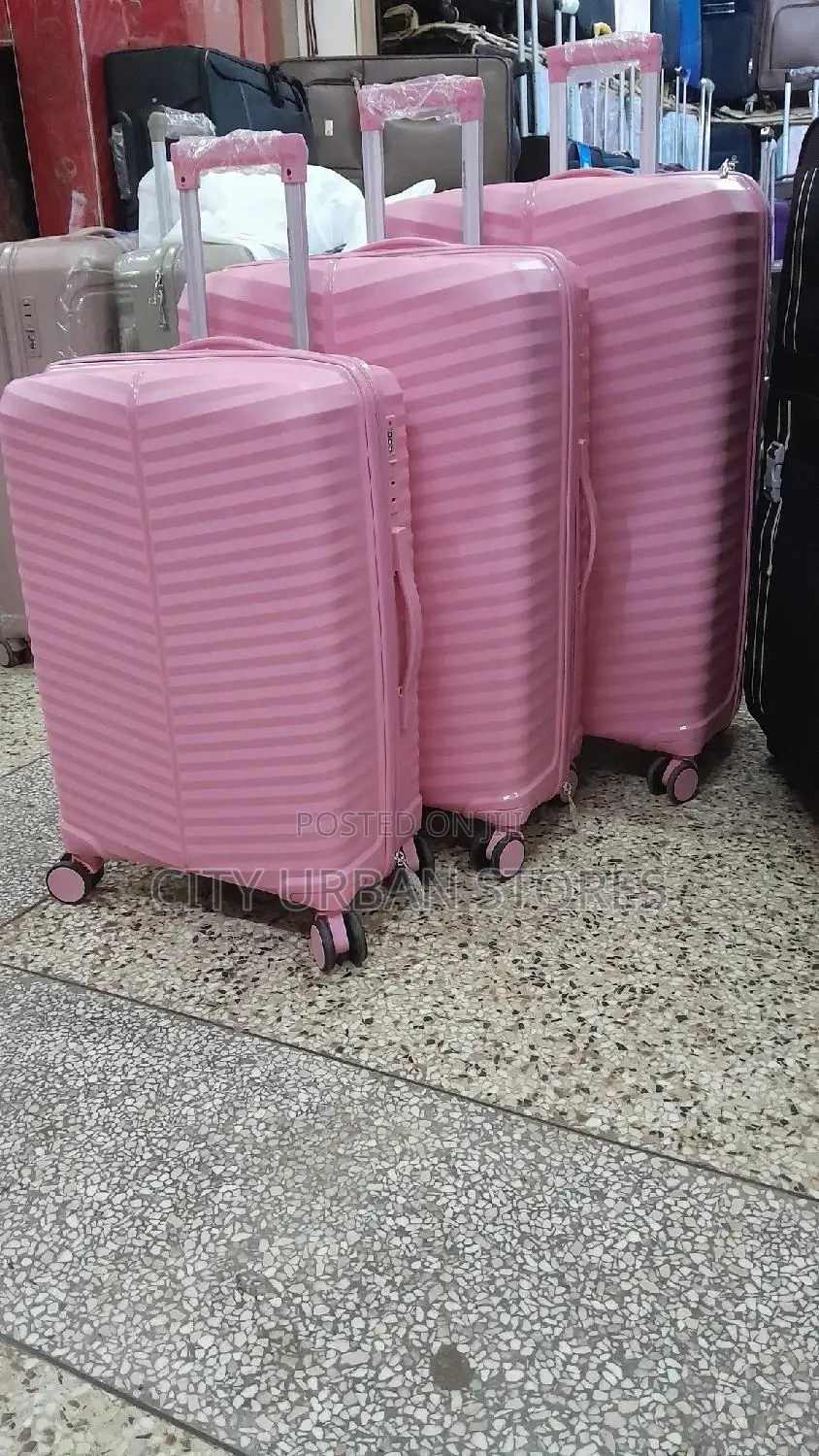 Good Partner Rubber Suitcases