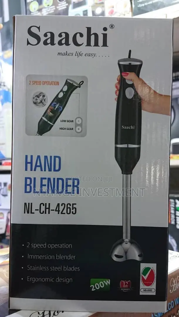 Hand Blender. Saachi Hand Blender. Saachi Hand Blender.