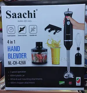 4 in 1 Hand Blender. Saachi Hand Blender, Hand Blender