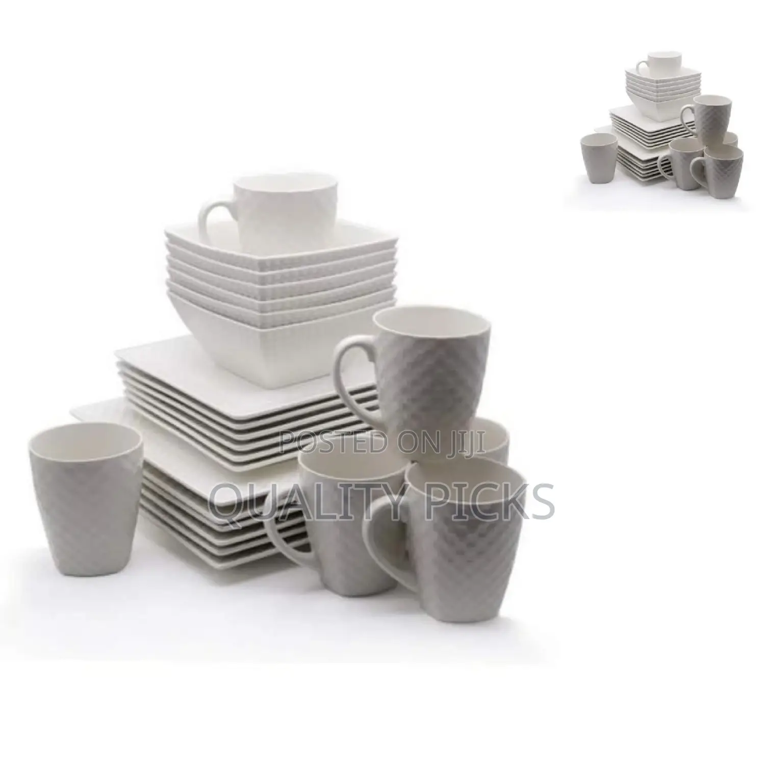 Glass Dinner Set