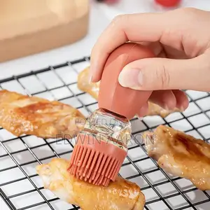 Oil Dispenser Bottle With Silicone Brush
