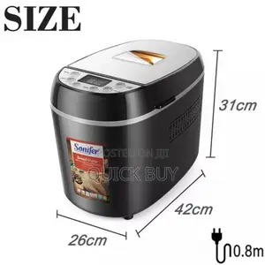 Sonifer SF-4005 Automatic Electric Programmable Bread Maker