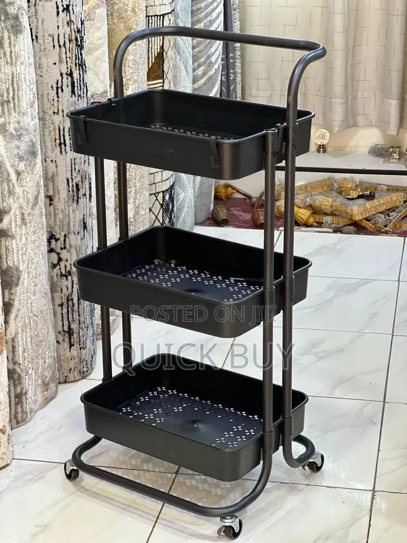 Kitchen Multipurpose 3tier Storage Cart