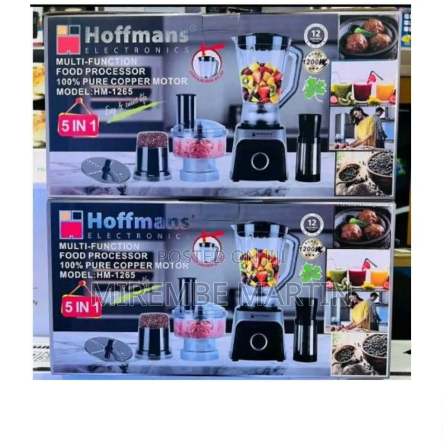 Hoffmans 5in1 Multifunctional Food Processor.