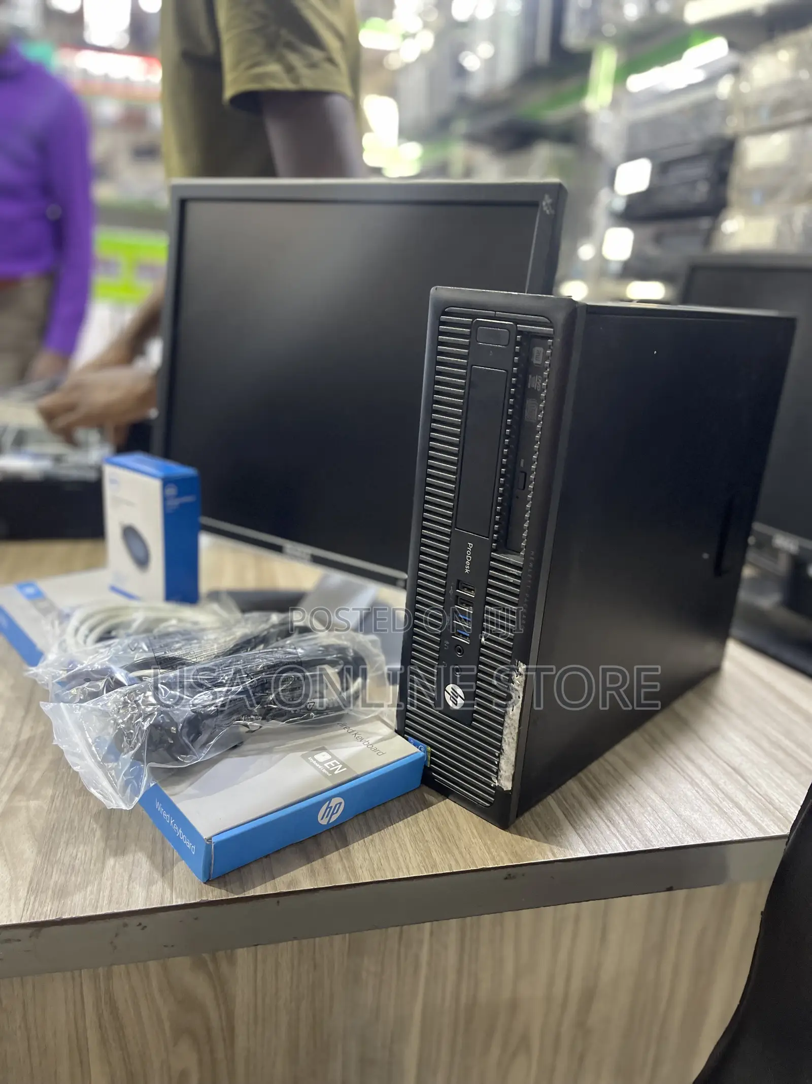 Desktop Computer HP 4GB Intel Core I3 HDD 500GB