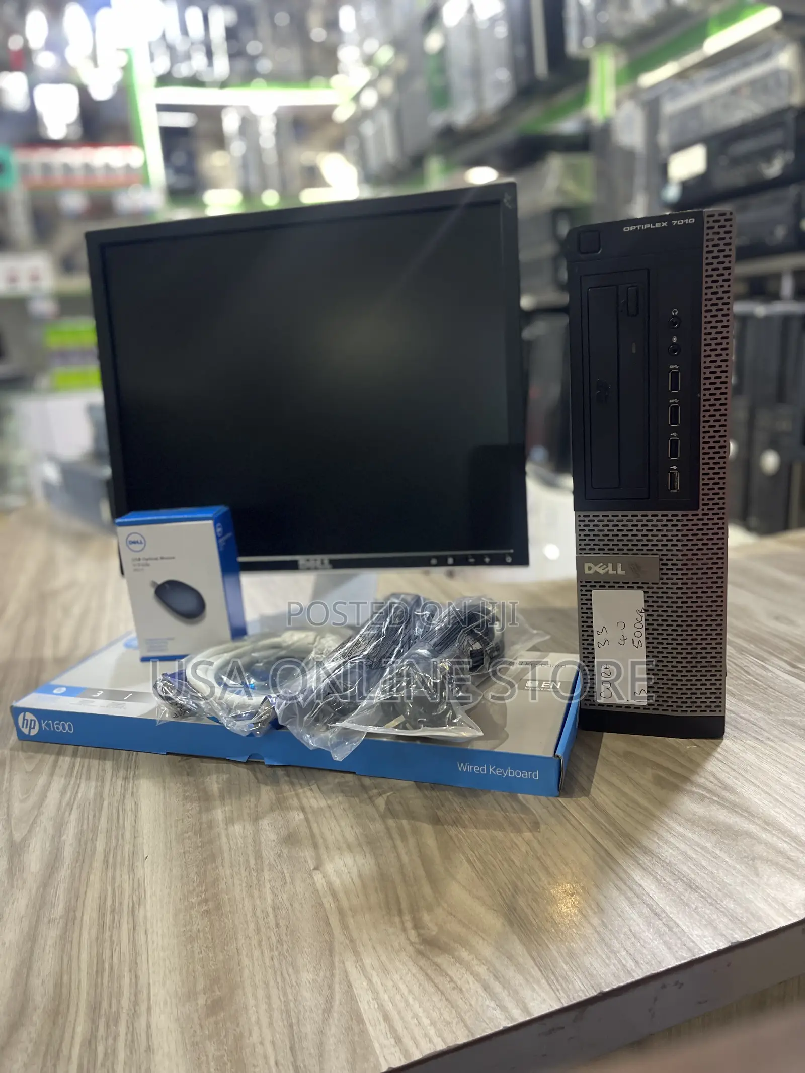 Desktop Computer Dell OptiPlex 7010 4GB Intel Core I5 HDD 500GB