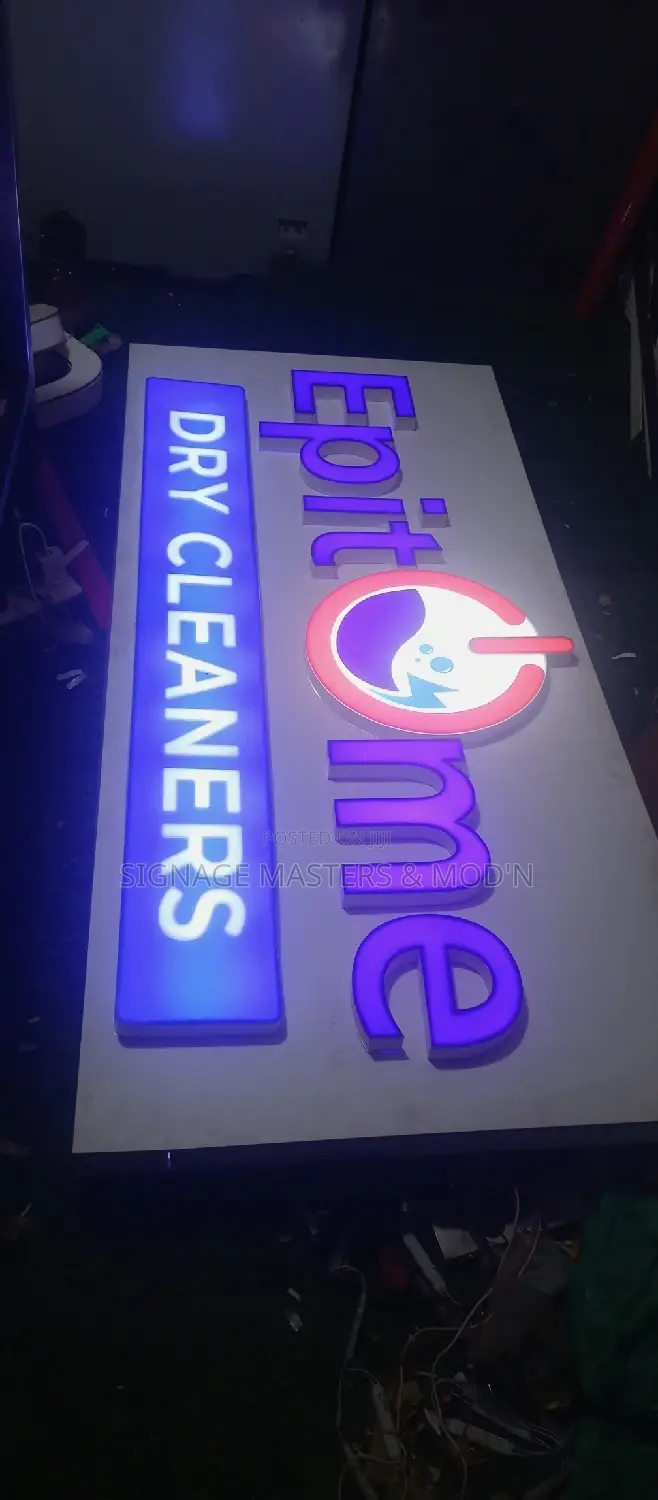 Laundry Shop Signage