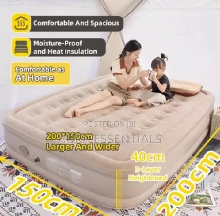 Queen Size Mattress With Built in Pump