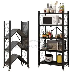 Kitchen 5 Tier Foldable Shelf