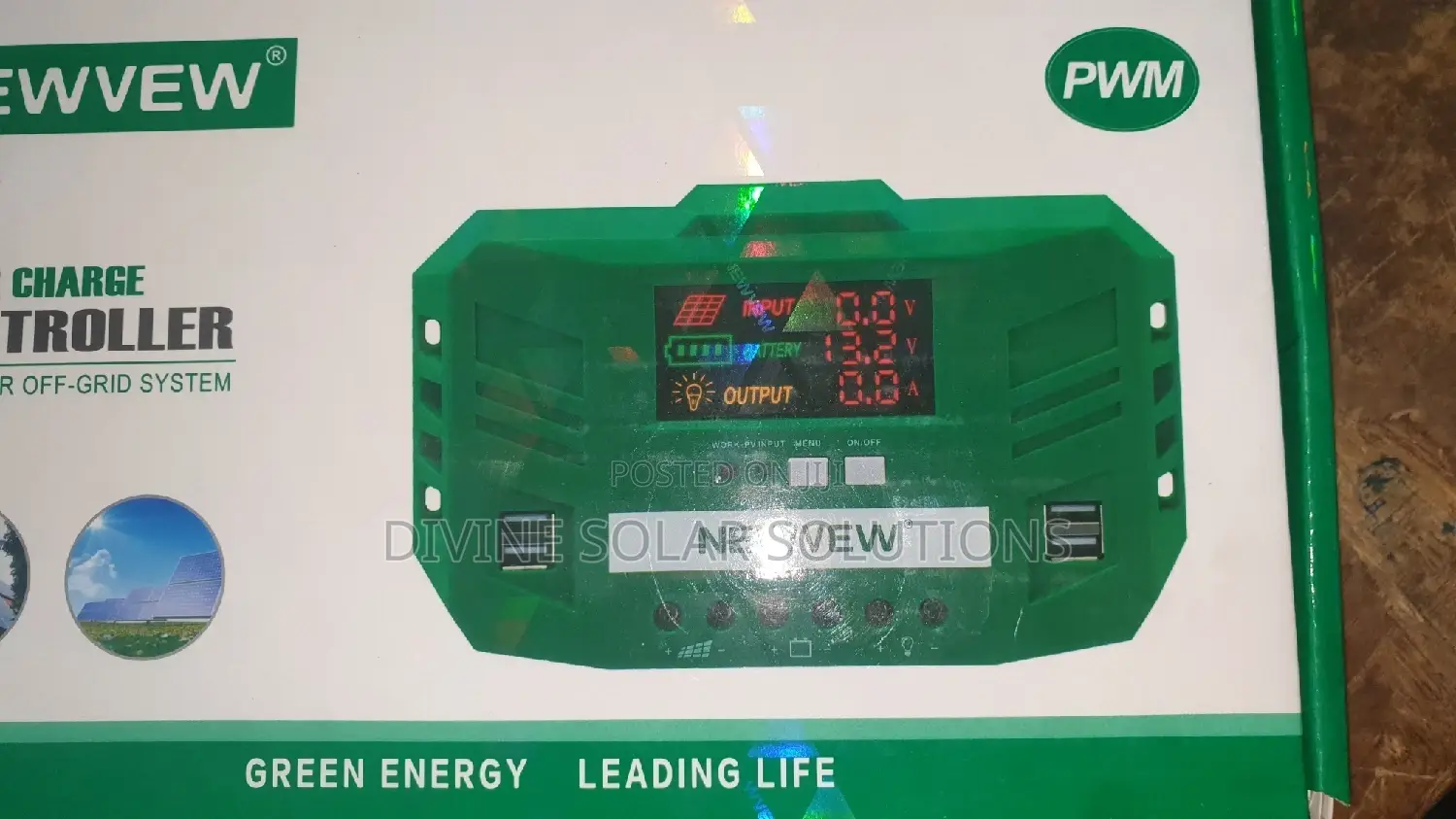 PWM 50A Charge Controller Newvew