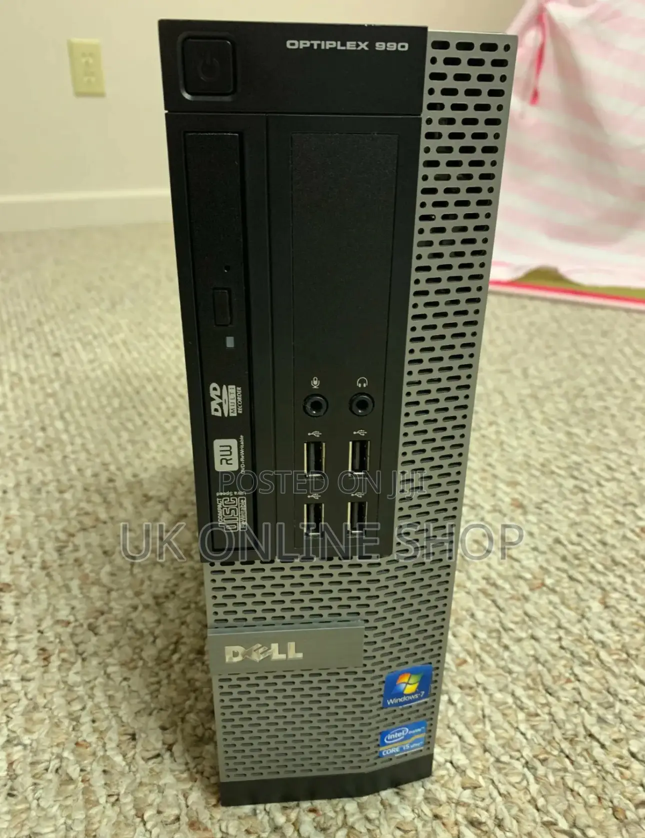 Desktop Computer Dell OptiPlex 7010 4GB Intel Core I5 HDD 500GB