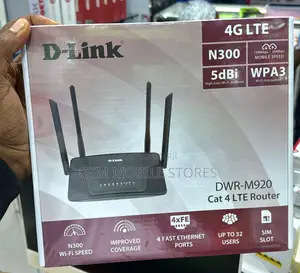 D-Link DWR-M920 4G N300 LTE Router