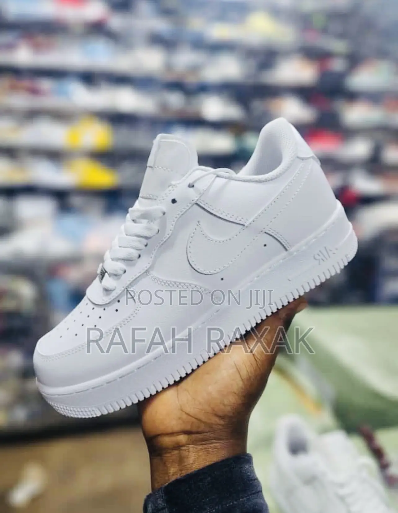 Original Unisex White Nike Air Force 1 Sneaker