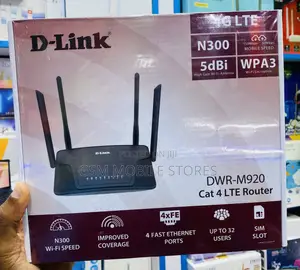 D-Link DWR-M920 4G N300 LTE Router