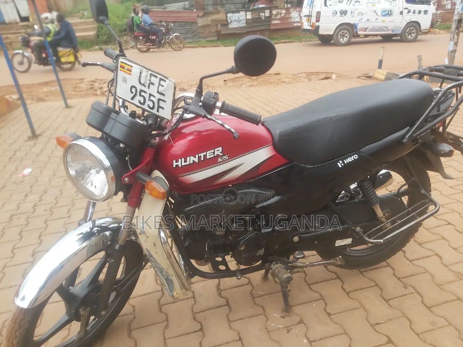 Hero Hunter 125 2021 Red