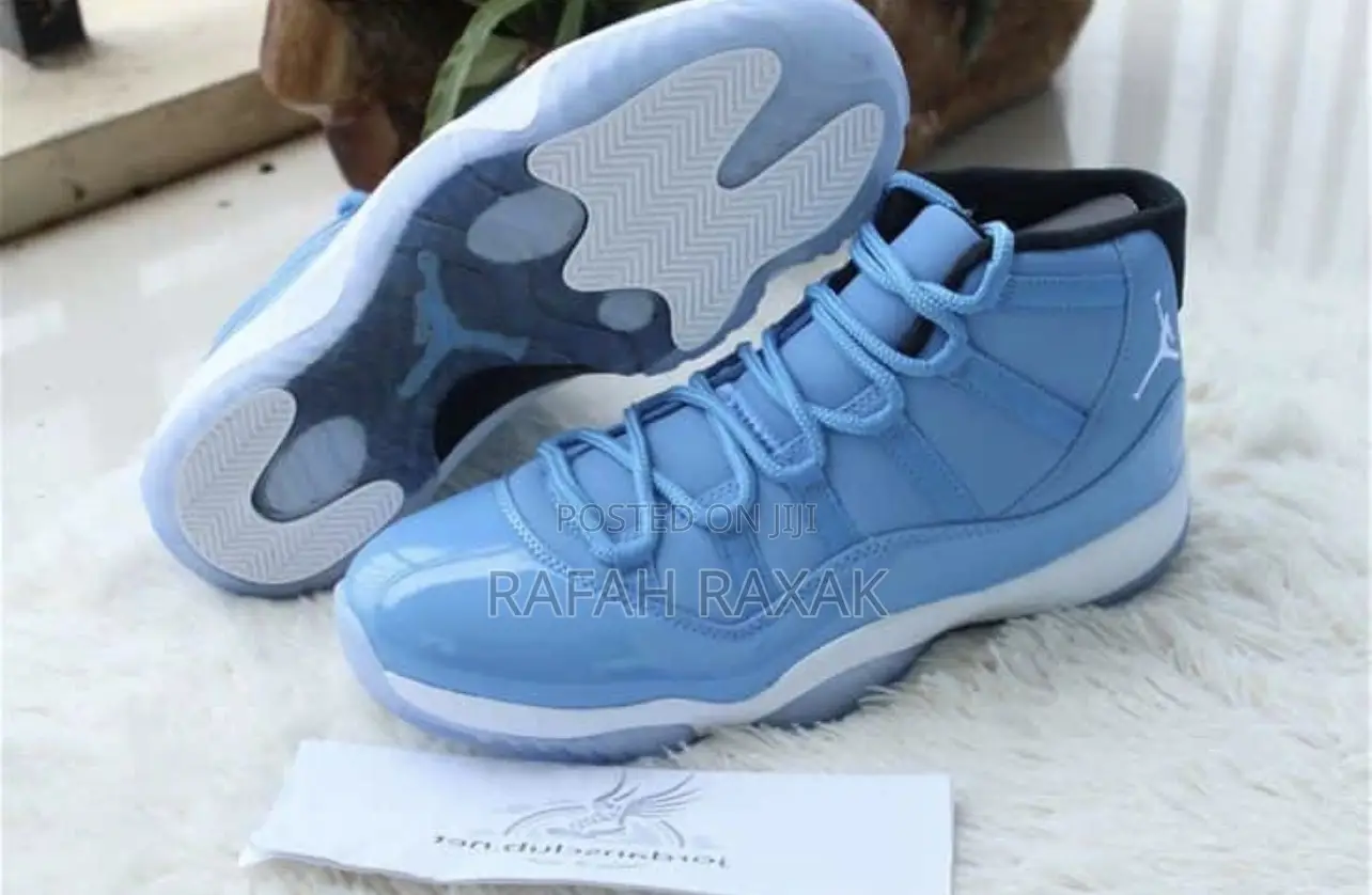 Original Air Jordan 11 Retro Pantone Light Blue Sneaker