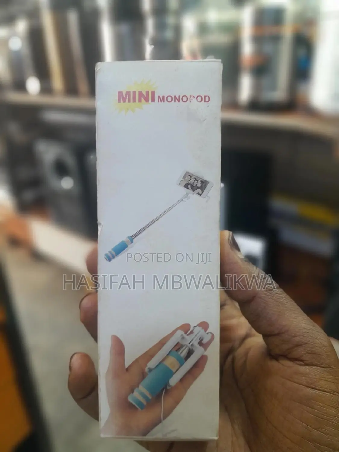 Selfie Stick Mini Wired With 3.5mm Cable.
