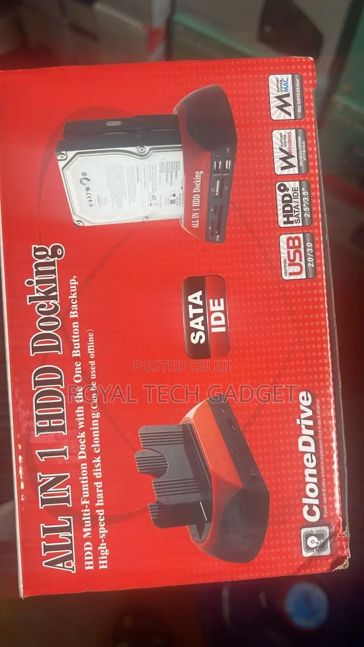 All in 1 HDD Docking SATA Dock